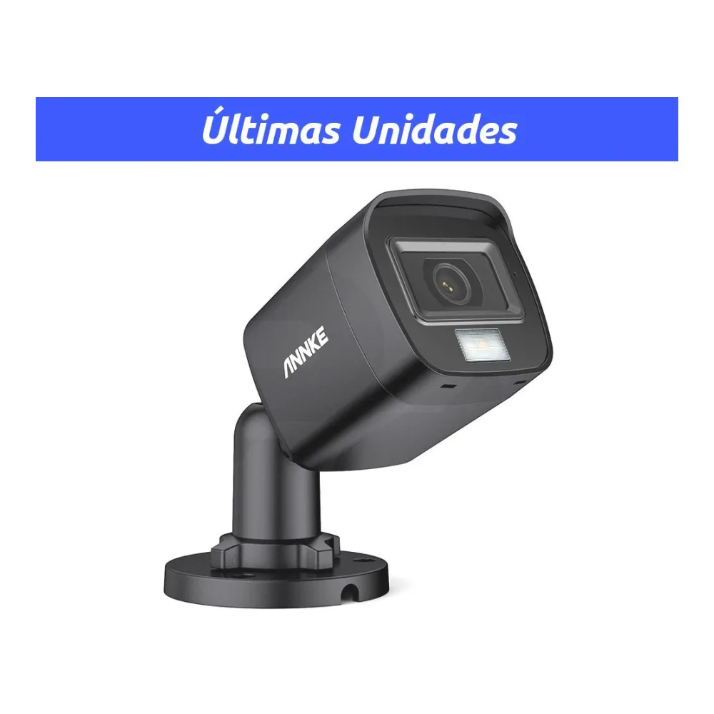 3K(5MP) Tvi Audio & Smart Dual Light Bullet Camera (plastic) Annke