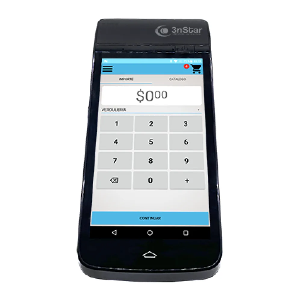 3NSTAR Terminal de Punto de Venta Android 6″ POS-PTA0010-216