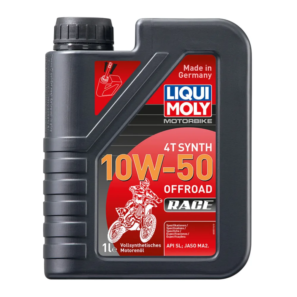Aceite de Moto 10W50 Motorbike 4T Synth Off Road Race 1 L Liqui Moly