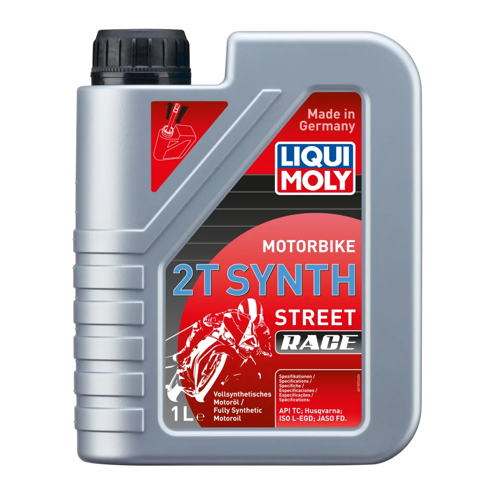 Aceite de Moto 2 Tiempos Motorbike 2T Synth Street Race 1 L Liqui Moly
