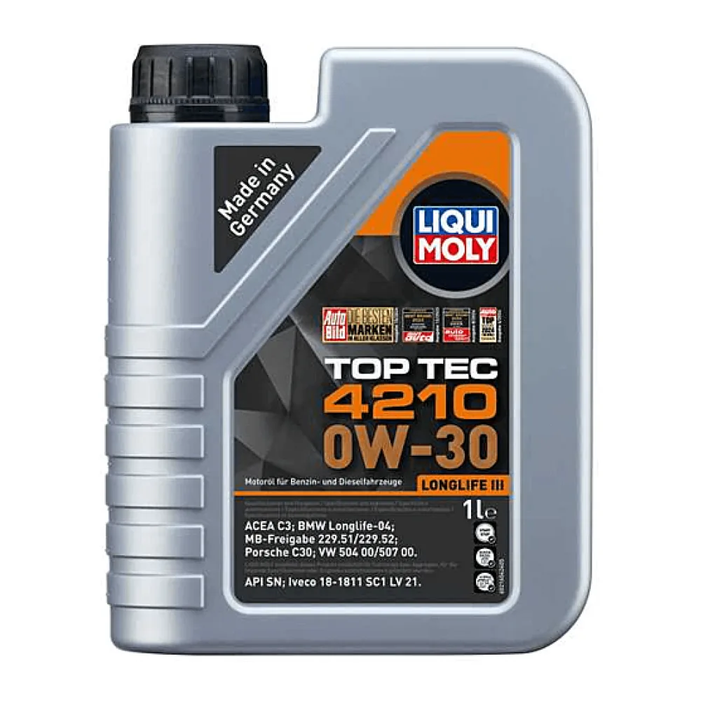 Aceite de Motor 0W30 Top Tec 4210 1 L Liqui Moly