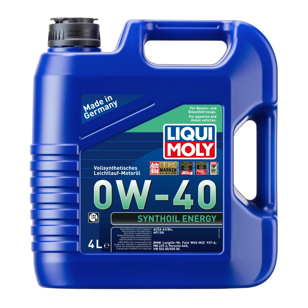 Aceite de Motor 0W40 Synthoil Energy 4 L Liqui Moly