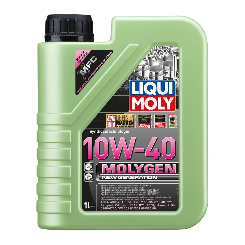 Aceite de Motor 10W40 Molygen New Generation 1 L Liqui Moly