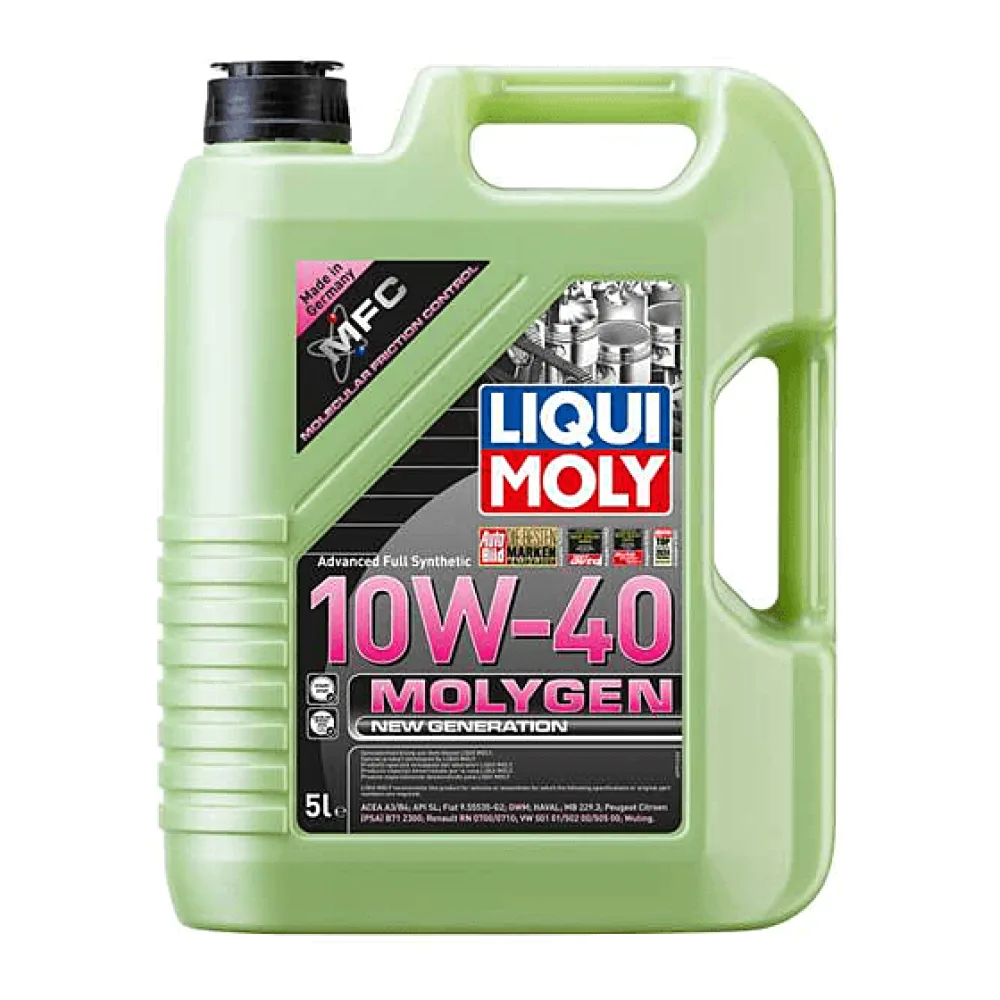 Aceite de Motor 10W40 Molygen New Generation 5 L Liqui Moly