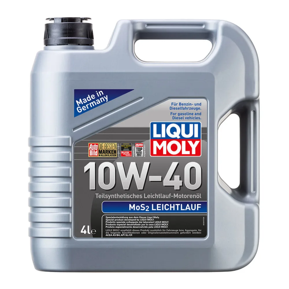 Aceite de Motor 10W40 MOS2 Leichtlauf 4 L Liqui Moly