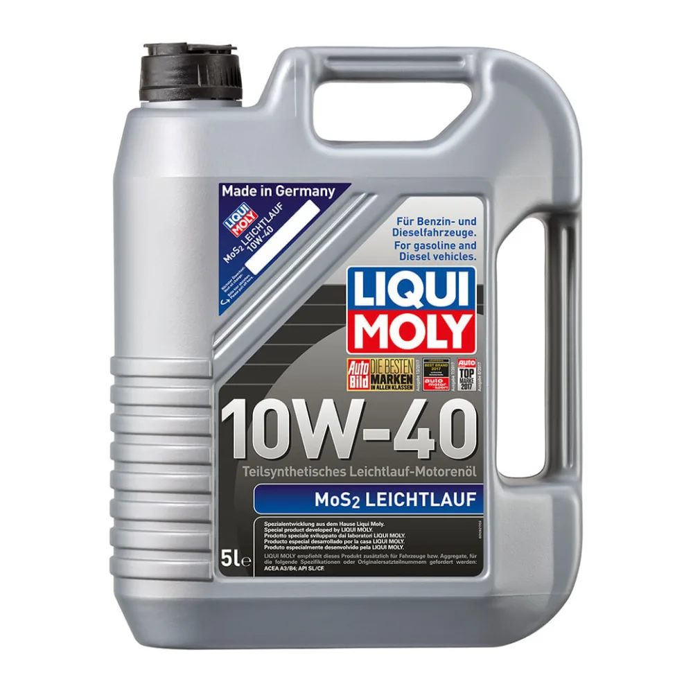 Aceite de Motor 10W40 MOS2 Leichtlauf 5 L Liqui Moly