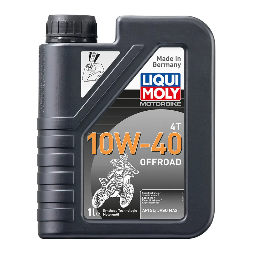 Aceite de Motor 10W40 Motorbike 4T Offroad 1 L Liqui Moly
