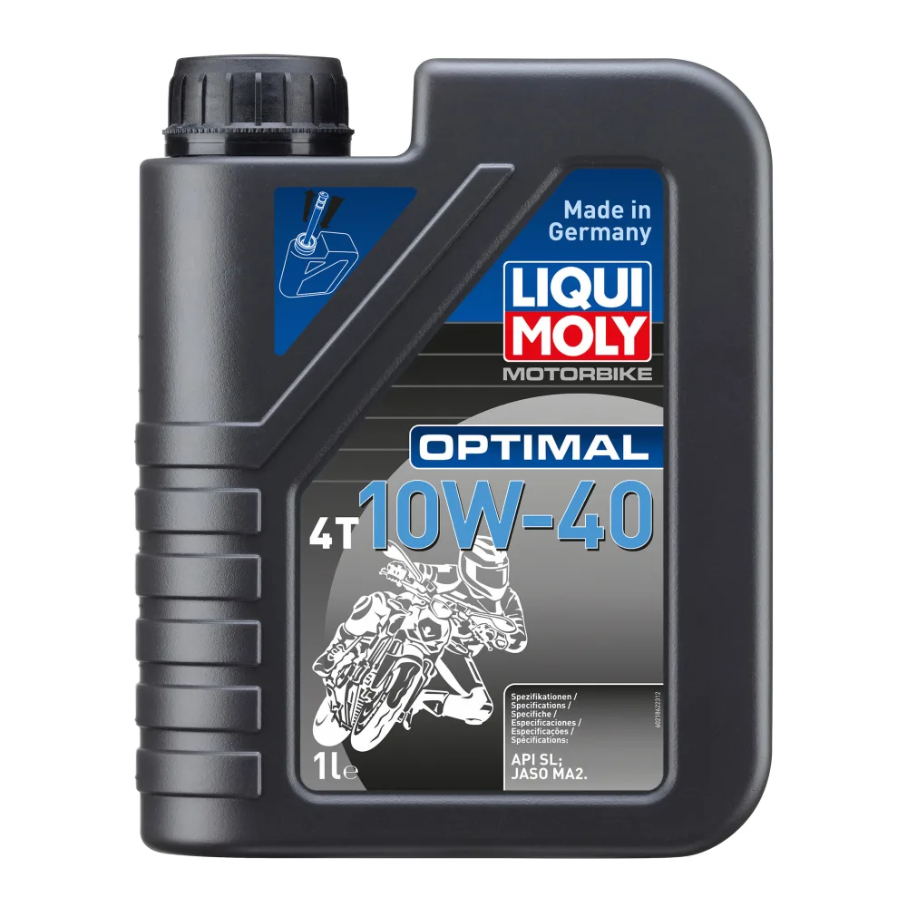 Aceite de Motor 10W40 Motorbike Optimal 4T 1 L Liqui Moly