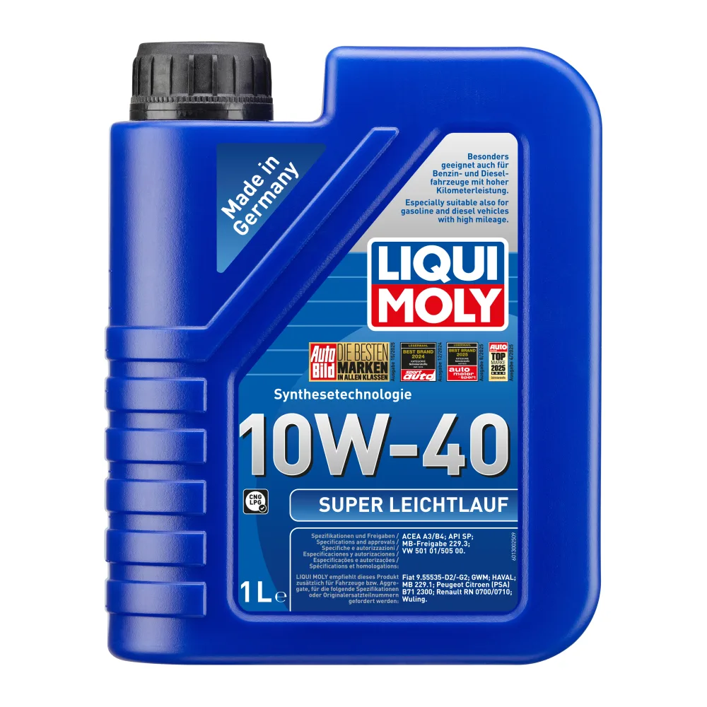 Aceite de Motor 10W40 Super Leichtlauf 1 L Liqui Moly