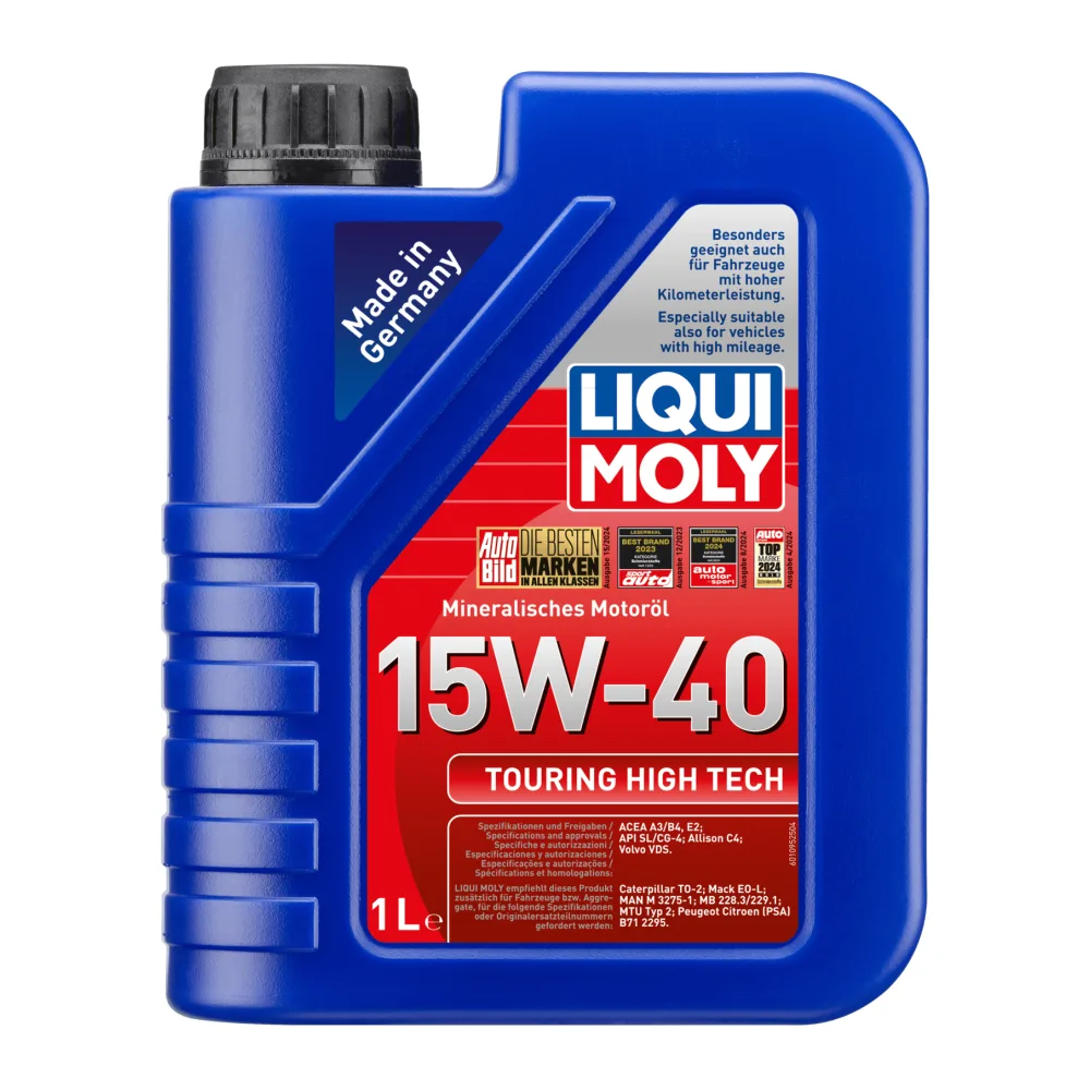 Aceite de Motor 15W40 Touring High Tech 1 L Liqui Moly