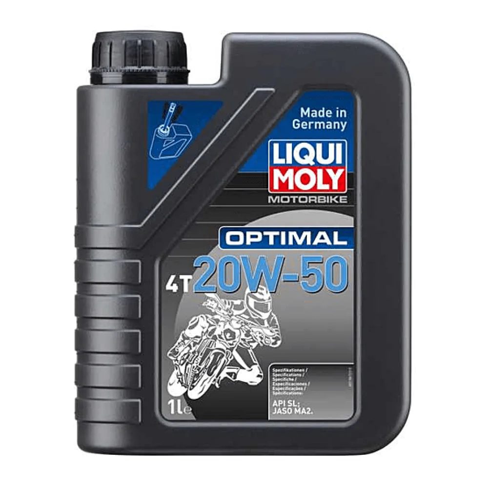 Aceite de Motor 20W50 Motorbike Optimal 4T 1 L Liqui Moly