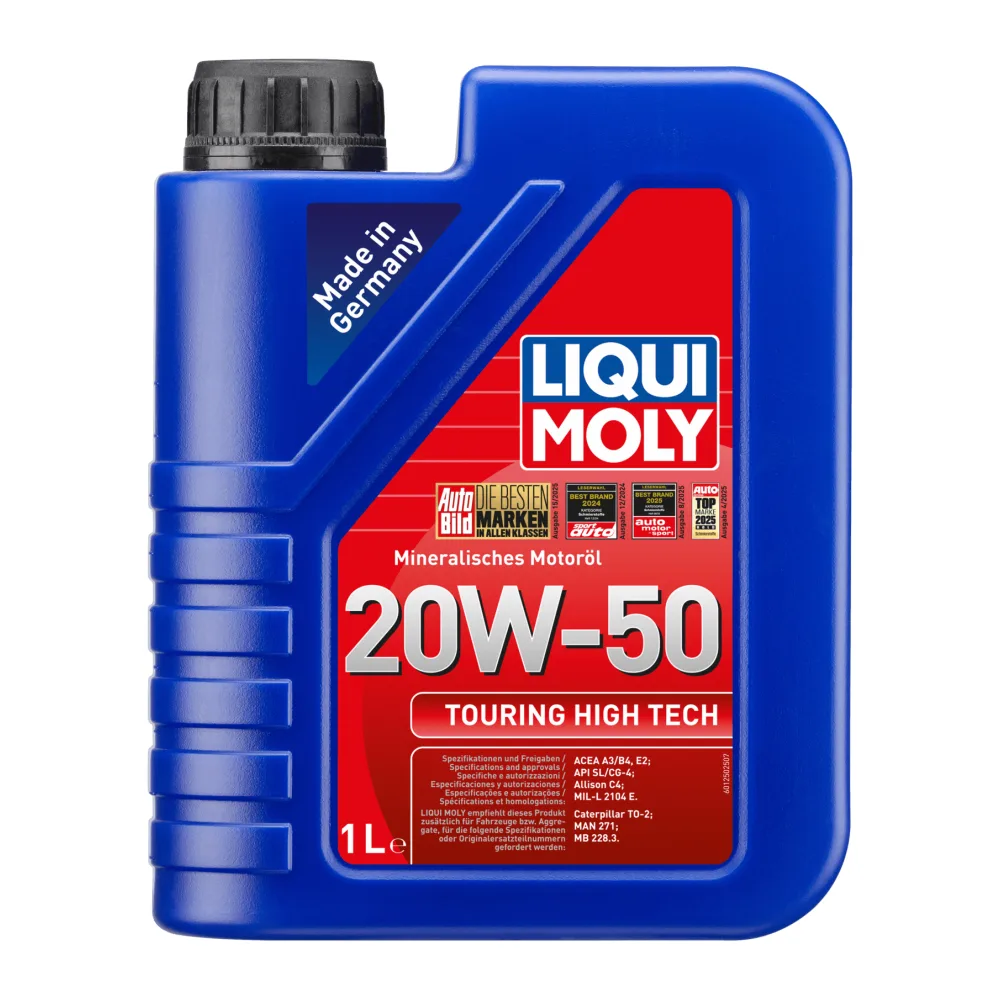 Aceite de Motor 20W50 Touring High Tech 1 L Liqui Moly