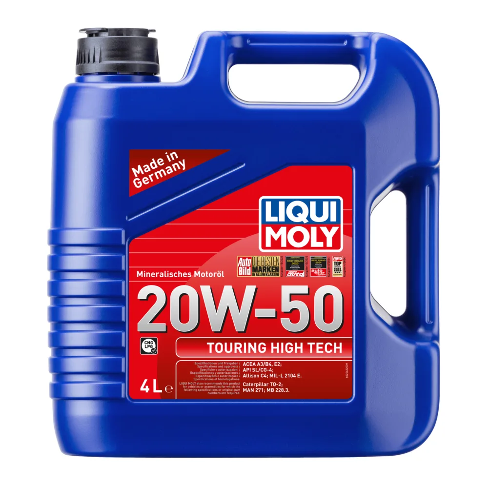 Aceite de Motor 20W50 Touring High Tech 4 L Liqui Moly