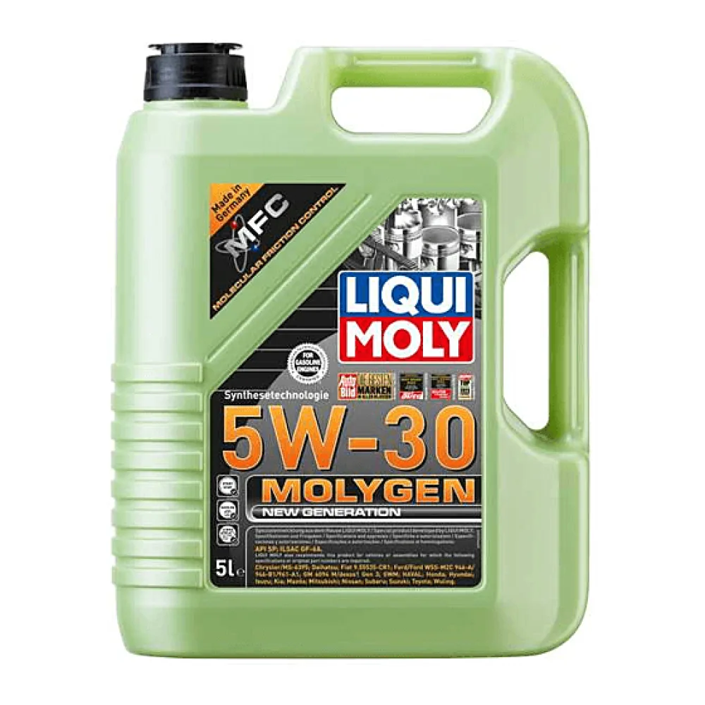 Aceite de Motor 5W30 Molygen New Generation 5 L Liqui Moly