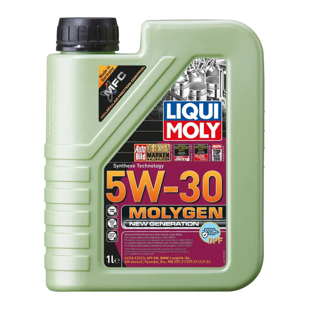 Aceite de Motor 5W30 Molygen New Generation Dpf 1 L Liqui Moly