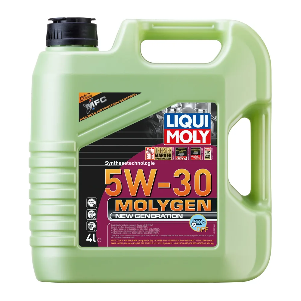 Aceite de Motor 5W30 Molygen New Generation Dpf 4 L Liqui Moly