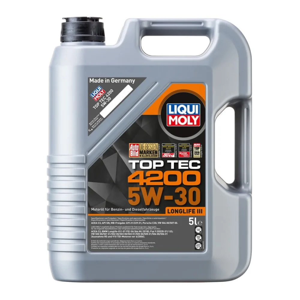 Aceite de Motor 5W30 Top Tec 4200 5 L Liqui Moly