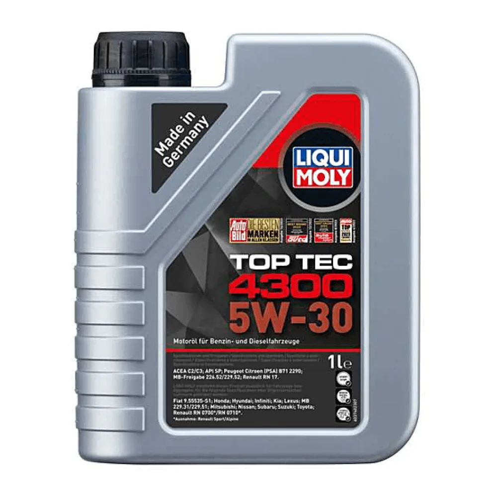 Aceite de Motor 5W30 Top Tec 4300 1 L Liqui Moly