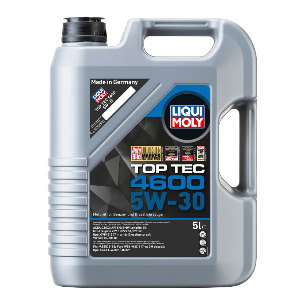 Aceite de Motor 5W30 Top Tec 4600 5 L Liqui Moly