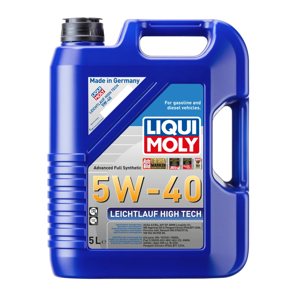 Aceite de Motor 5W40 Leichtlauf High Tech 5 L Liqui Moly