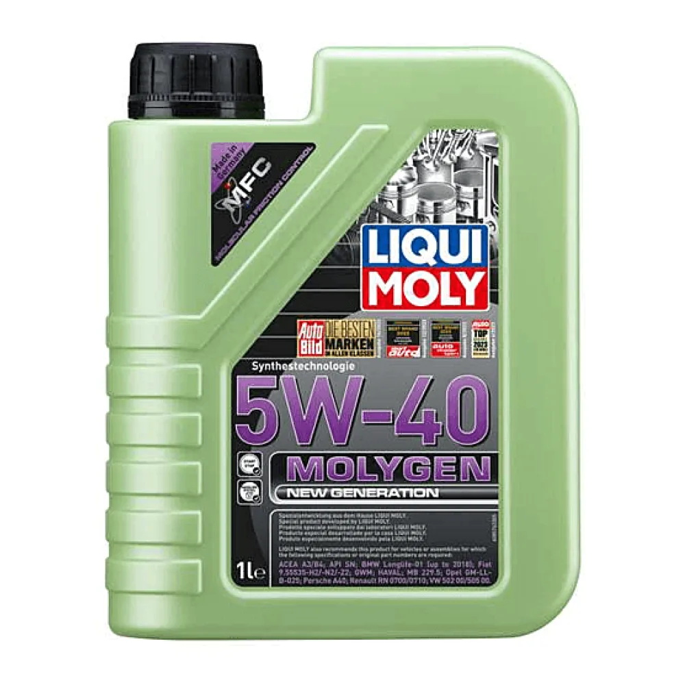 Aceite de Motor 5W40 Molygen New Generation 1 L Liqui Moly