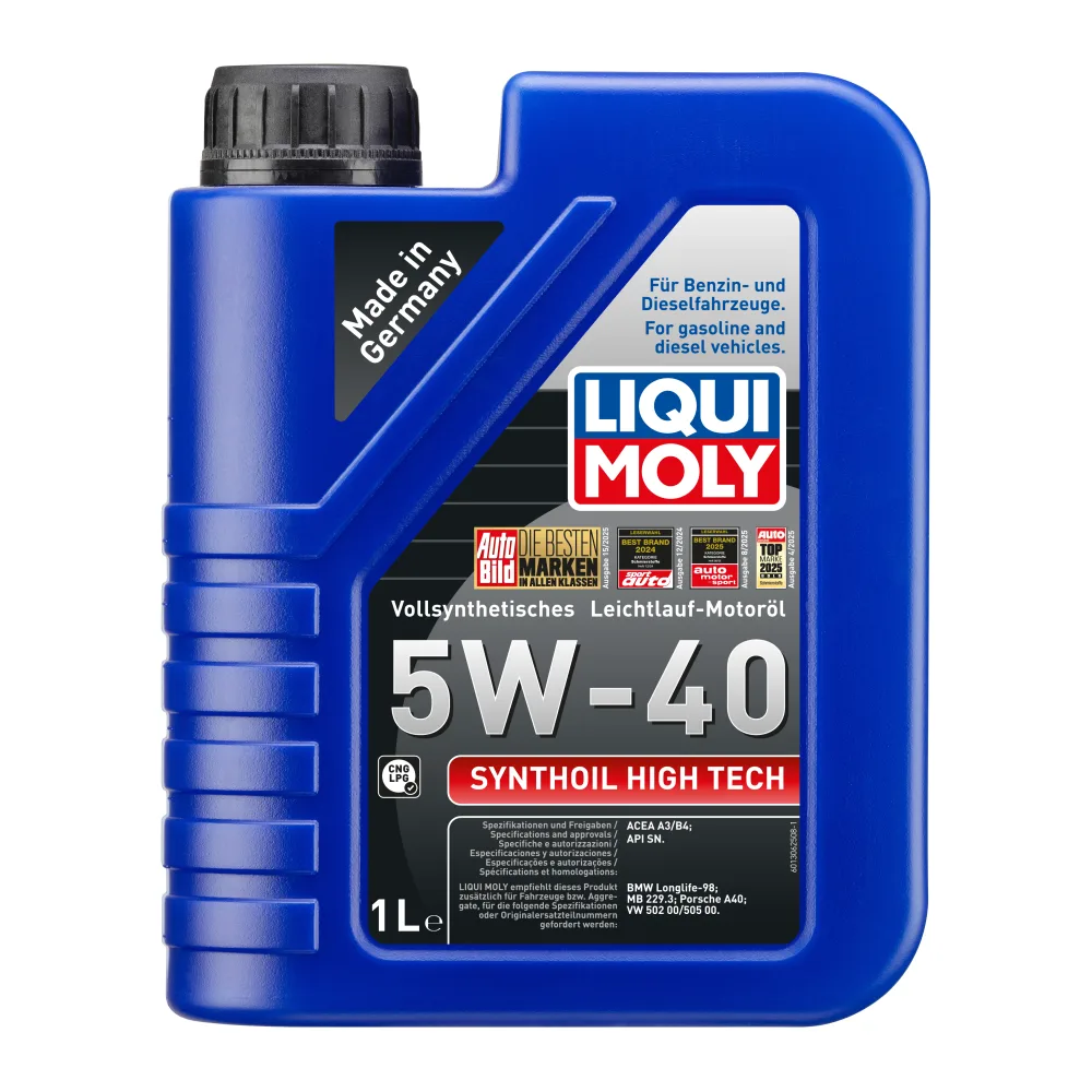 Aceite de Motor 5W40 Synthoil High Tech 1 L Liqui Moly