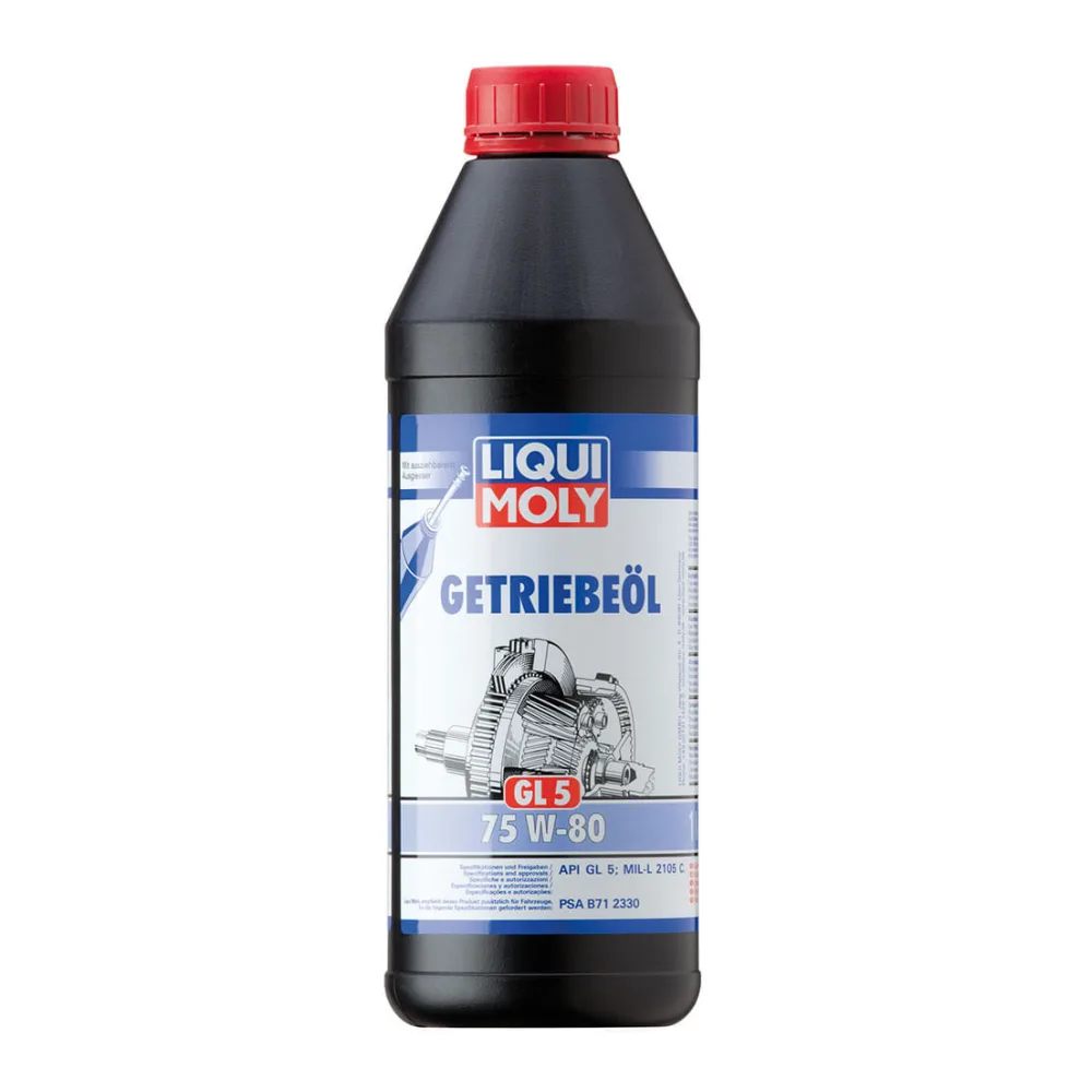 Aceite de Transmisión 75W80 Getriebeöl (GL5) 1 L Liqui Moly