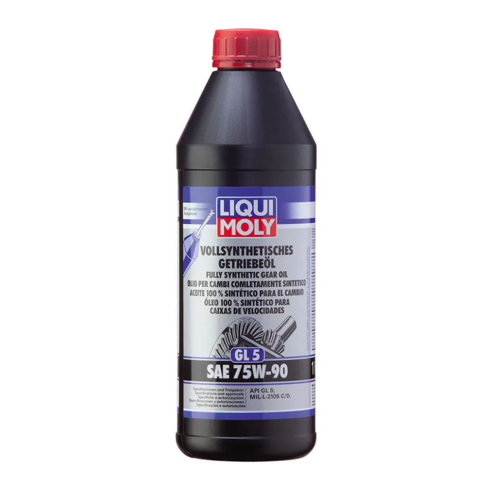 Aceite de Transmisión 75W90 Vollsynthetisches Getriebeöl (gl 5) Sae 1 Lt 1 L Liqui Moly
