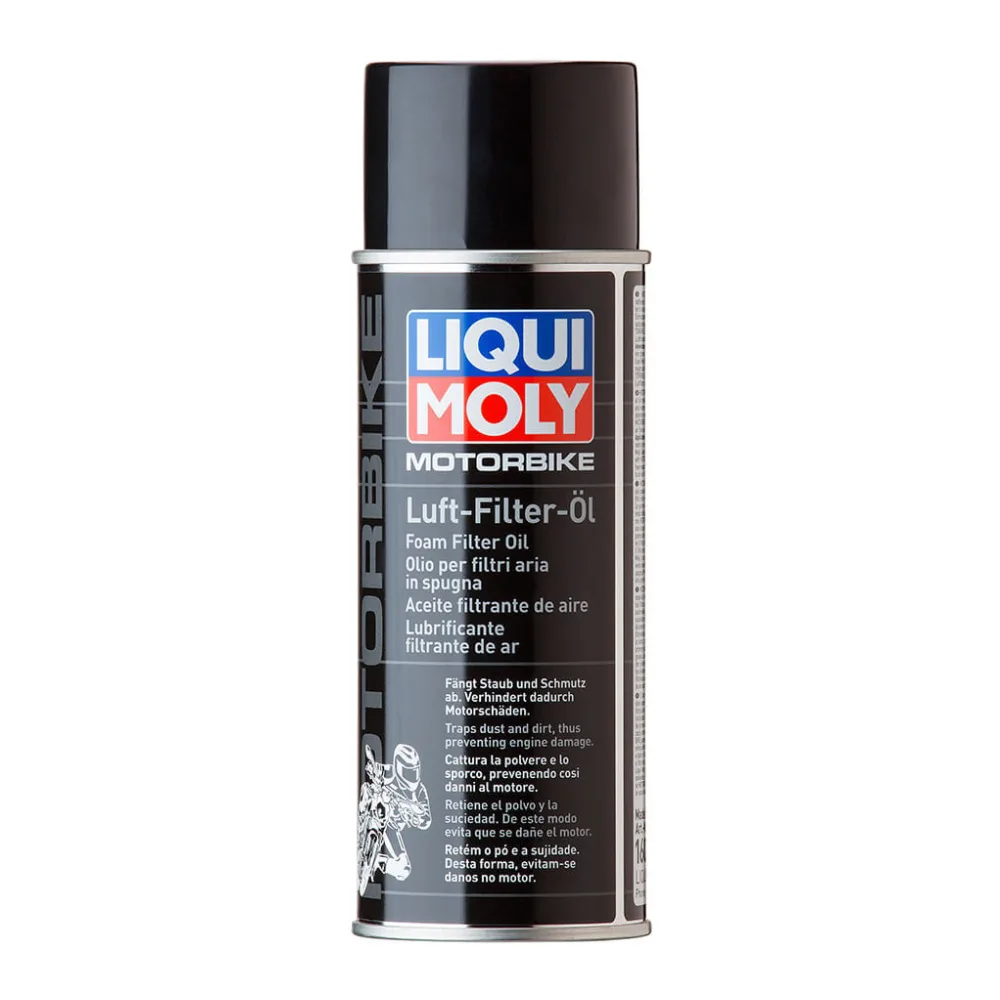 Aceite para Filtros de Aire Tipo Goma-espuma Motobike Luft-filter-öl Spray 400 Ml Liqui Moly