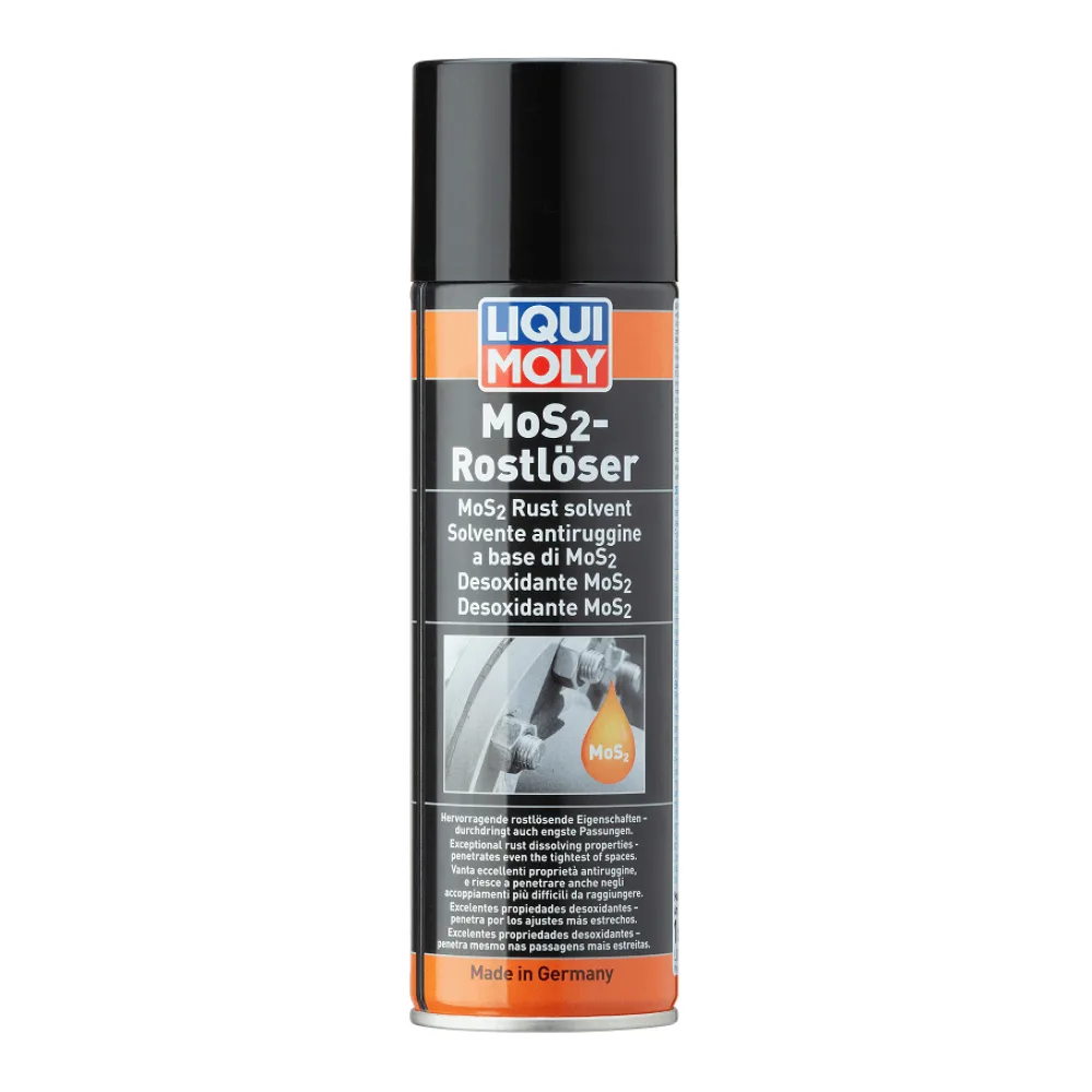 Aceite Penetrante Disolvente de Óxido con MOS2 MOS2-ROSTLÖSER 300 Ml Liqui Moly