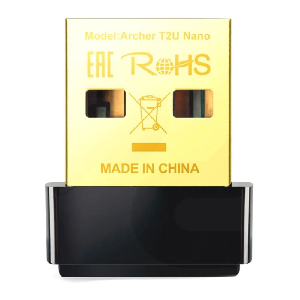 Adaptador Usb Inalámbrico Nano Wifi 5 AC600 Archer T2U Tplink