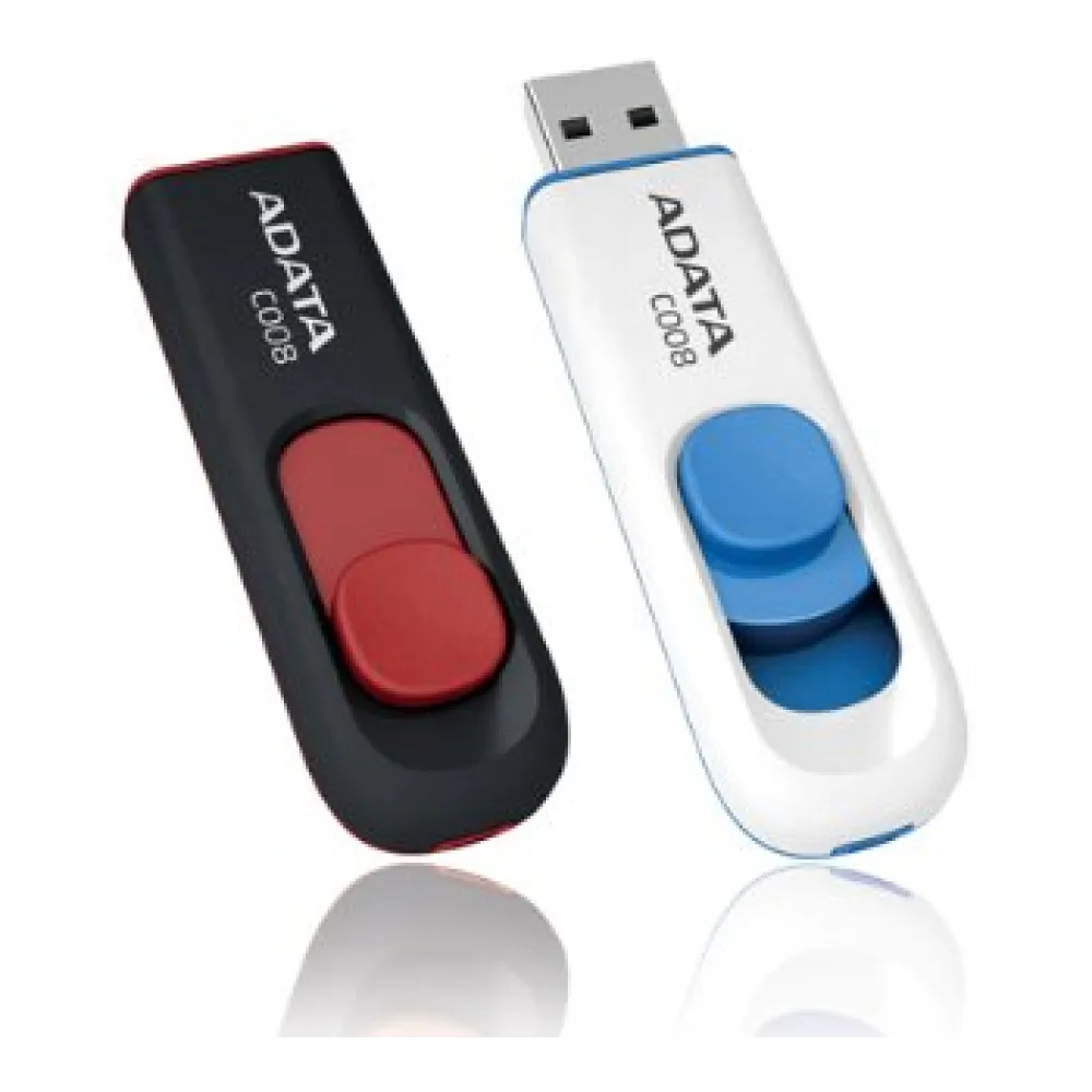 Adata Pendrive C008 8GB Deslizante sin Tapa