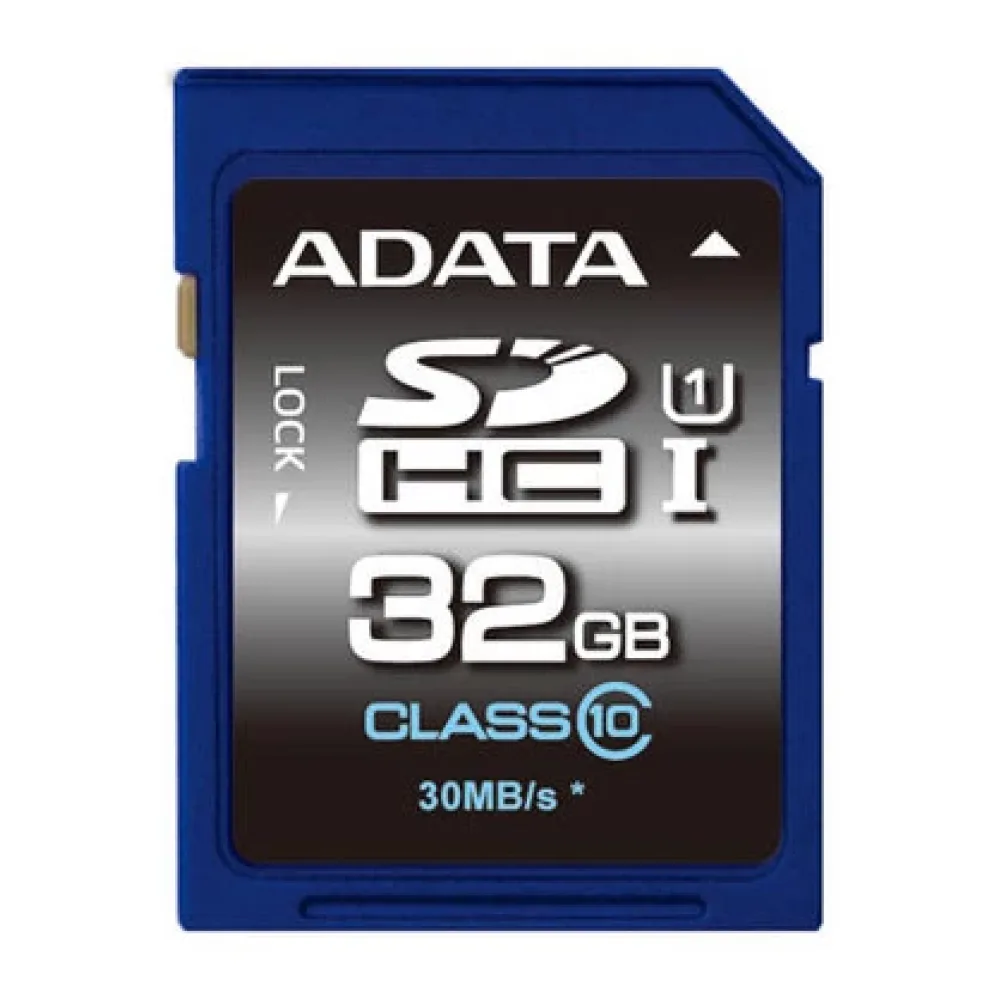 Adata Tarjeta de Memoria Sdhc 32GB Uhs-i CLASS10-RE ASDH32GUICL10-R