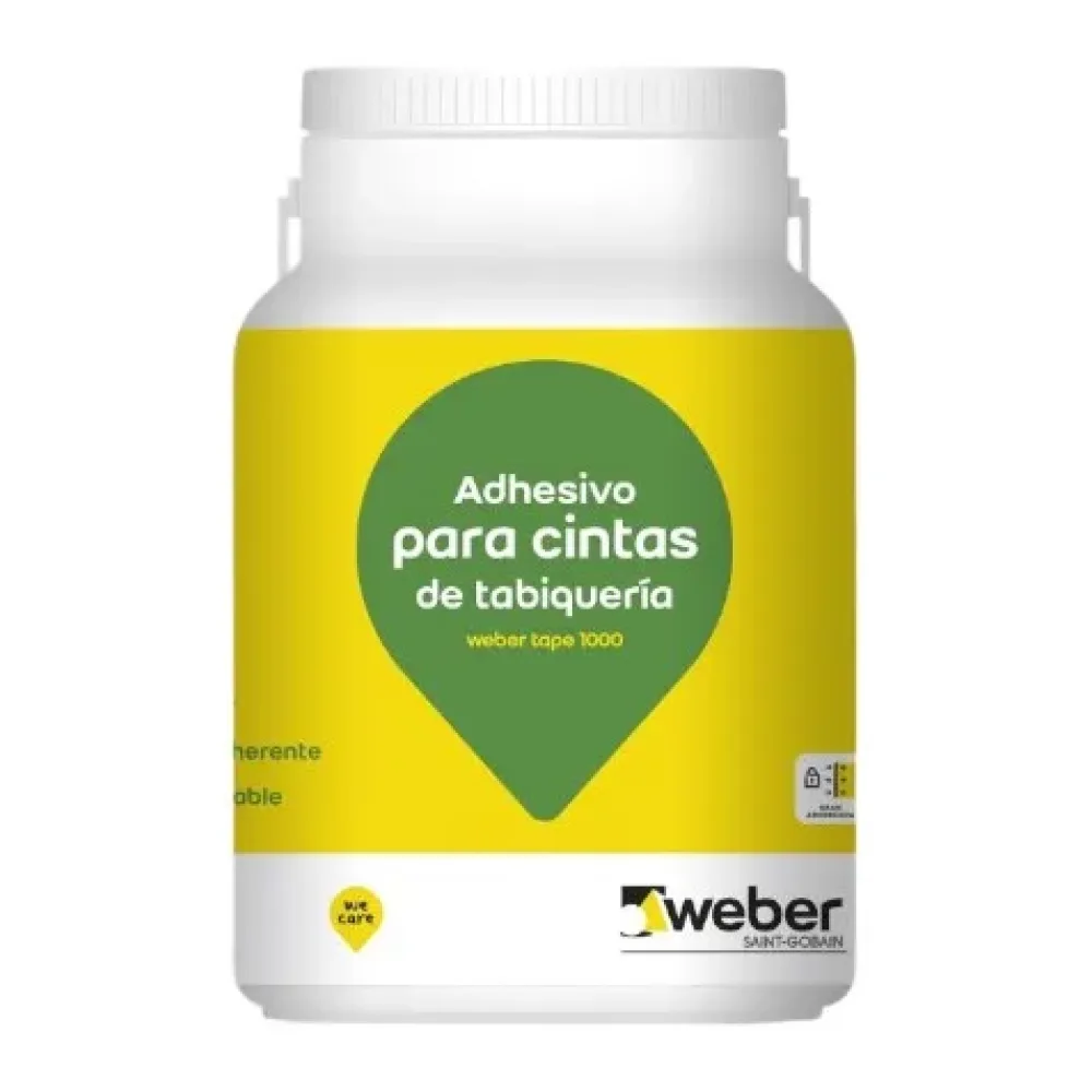 Adhesivo para Cintas de Tabiquería (tape 1000) 1 Litro Weber