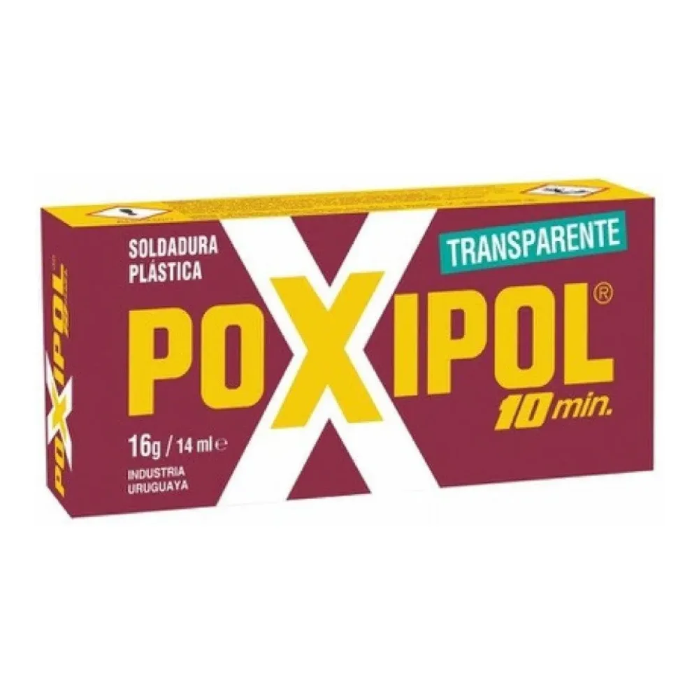 Adhesivo Poxipol Chico 14 Ml. Transparente