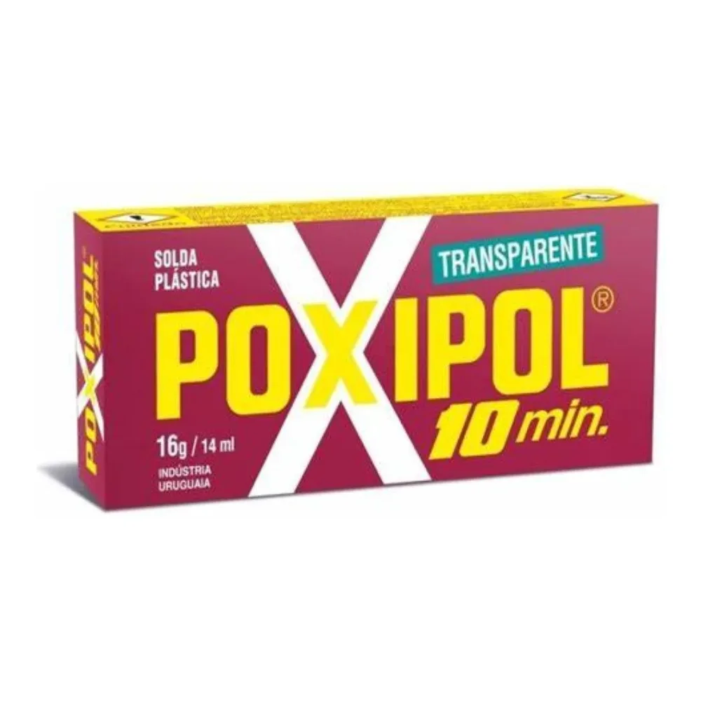 Adhesivo Poxipol Grande 70 Ml. Transparente
