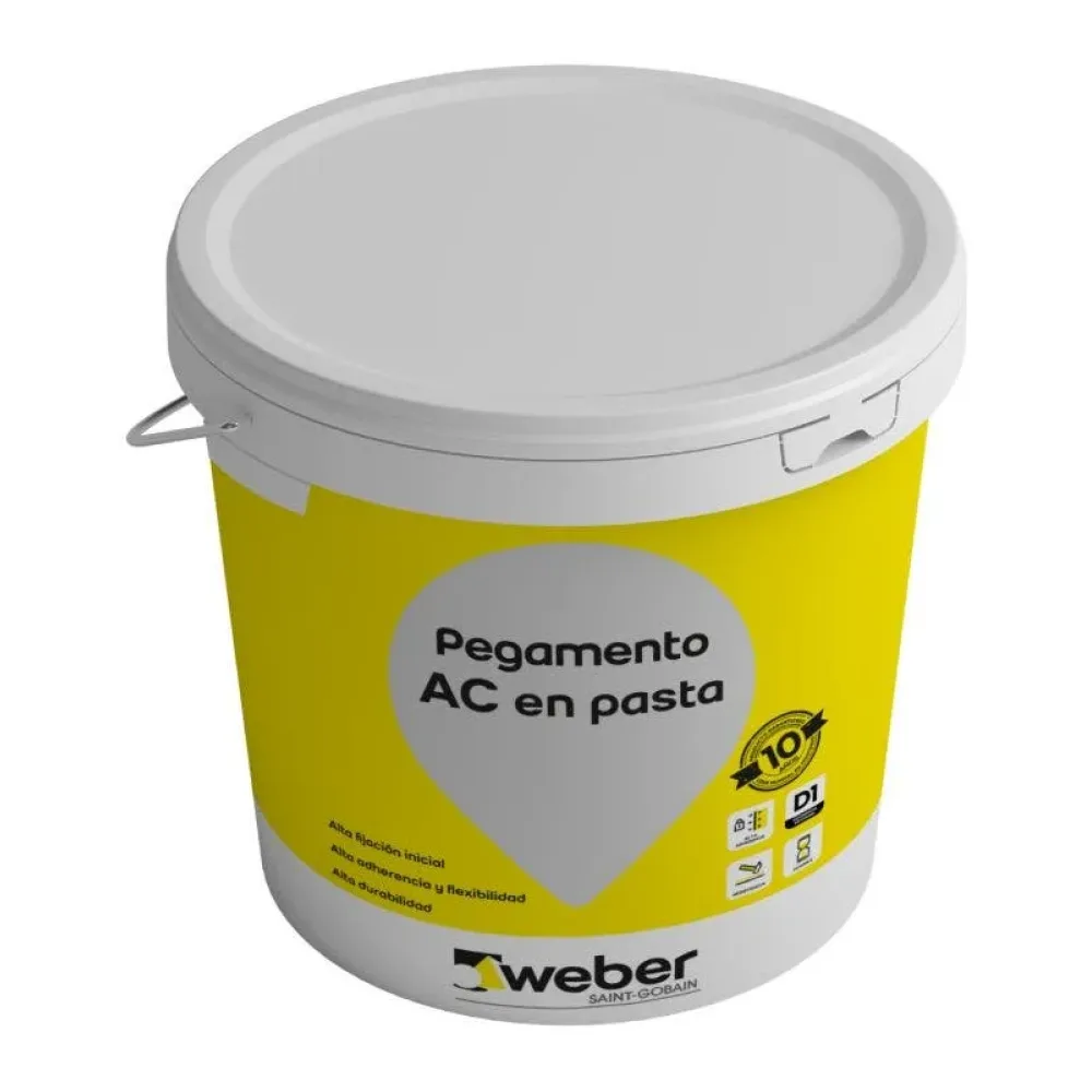 Adhesivo Weber Pasta Ac 25 Kg Lata Solcrom