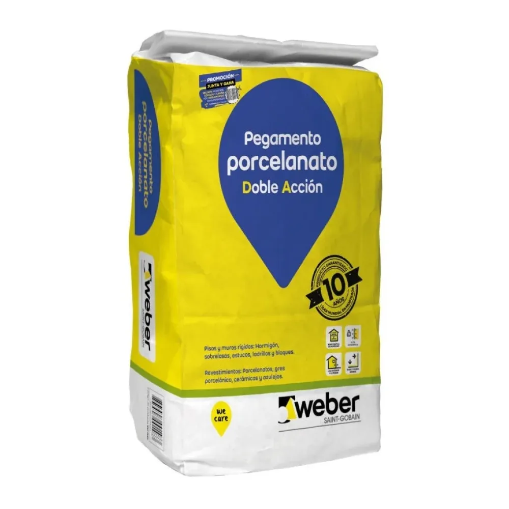 Adhesivo Weber Polvo Da 25 Kg Solcrom