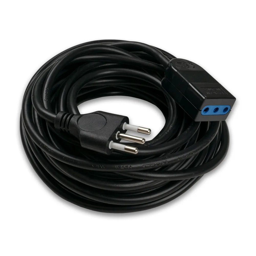 Alargador Simple 15 Mt Negro 56405834 Fnx