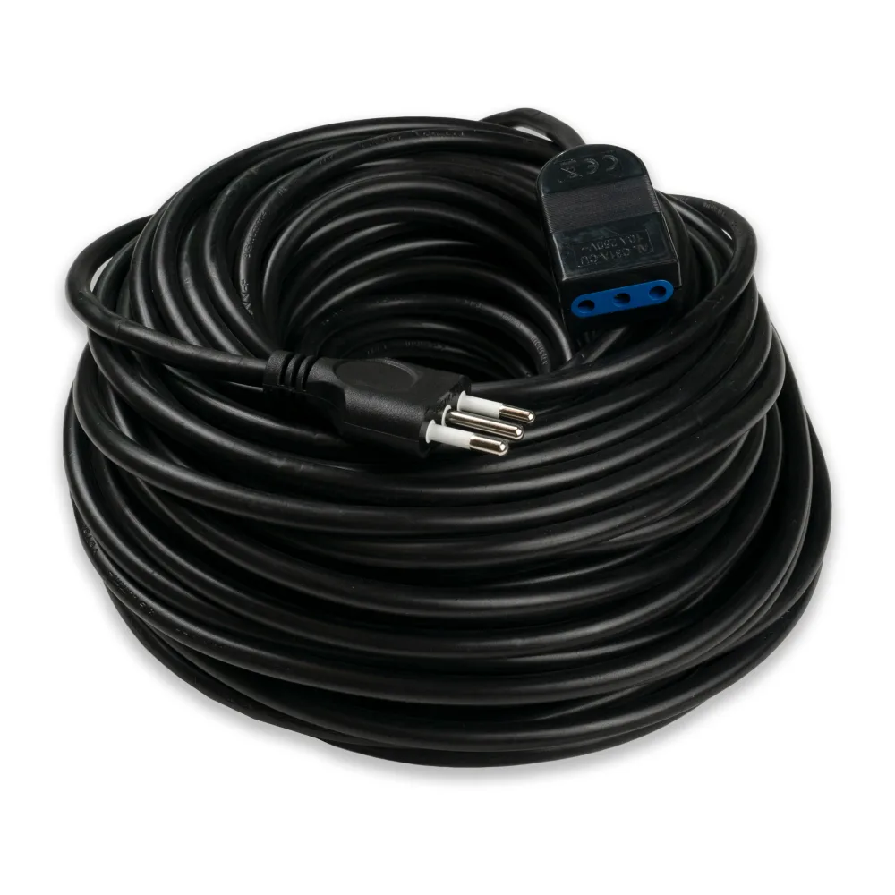Alargador Simple 30 Mt Negro 56407034 Fnx