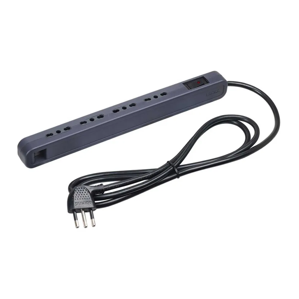 Alargador Ultra Slim 10/16A 1,5M Gris 56403702 BTicino