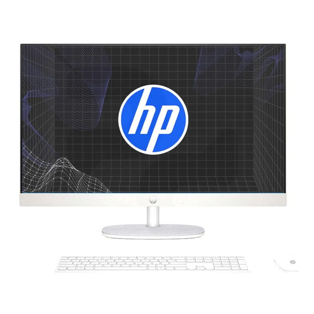 All In One 27-CR0250LA Amd Ryzen 5-7520U 27" 60HZ 8GB 512GB Ssd Blanco Windows 11 Home BM6X3LA#ABM HP