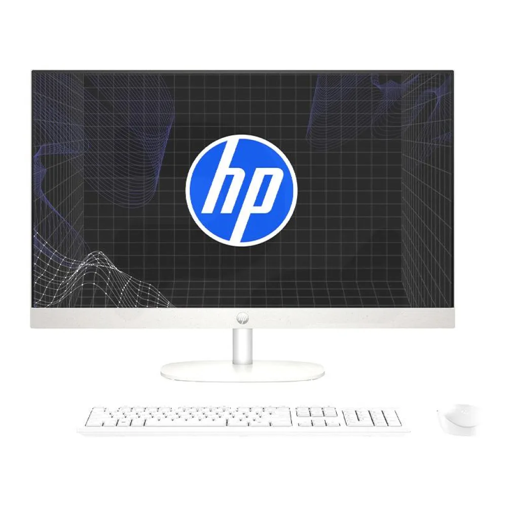 All In One HP 24 Amd Ryzen 3 23.8" 60HZ 8GB 512GB Ssd Windows 11 Home White BP2E5LA