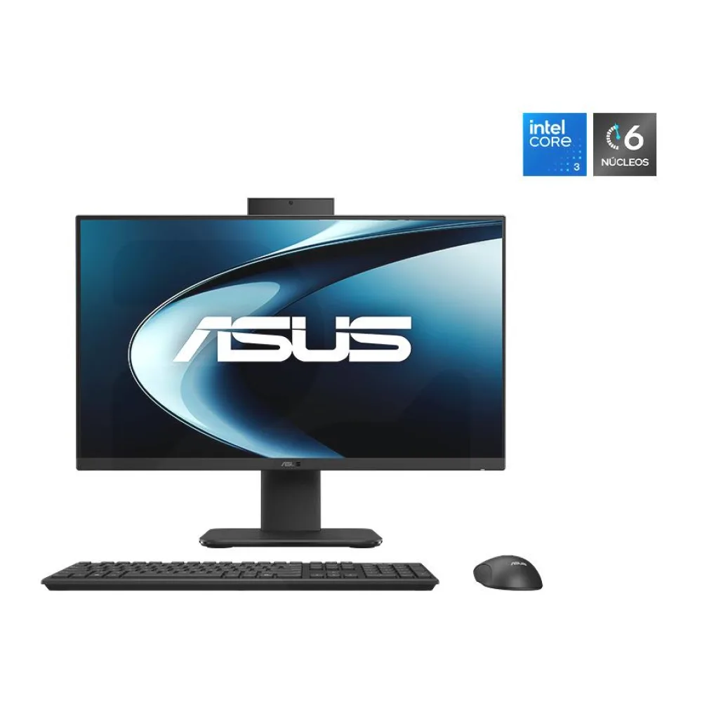 All In One V400 Intel Core I3-100U 23.8" 100HZ Fhd 16GB 512GB Ssd Windows 11 Home Negro V440VAK-BPC152W Asus