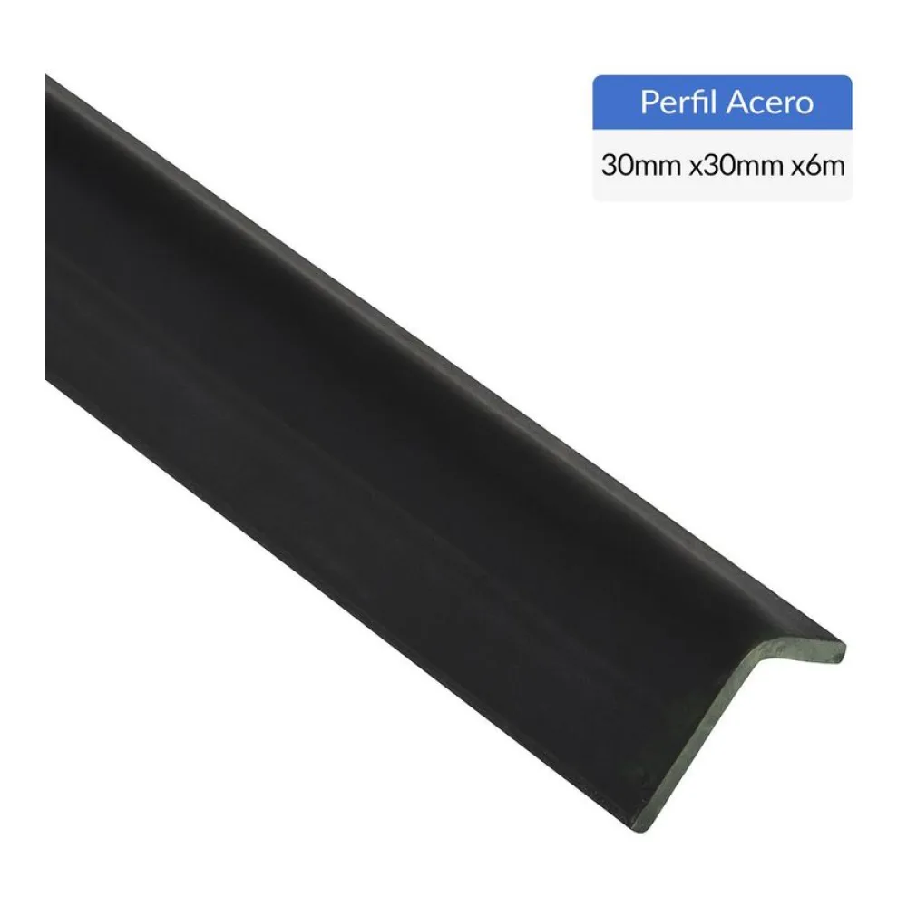 Ángulo Doblado Acero 30X3 Mm 6 M