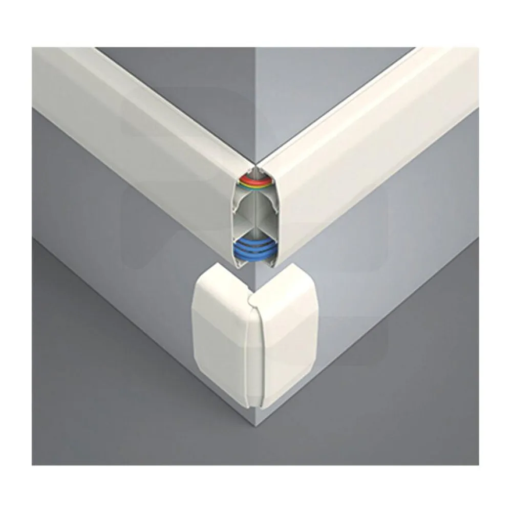 Angulo Externo Móvil Megacanal 95X22MM Mc Aem Hellermanntyton
