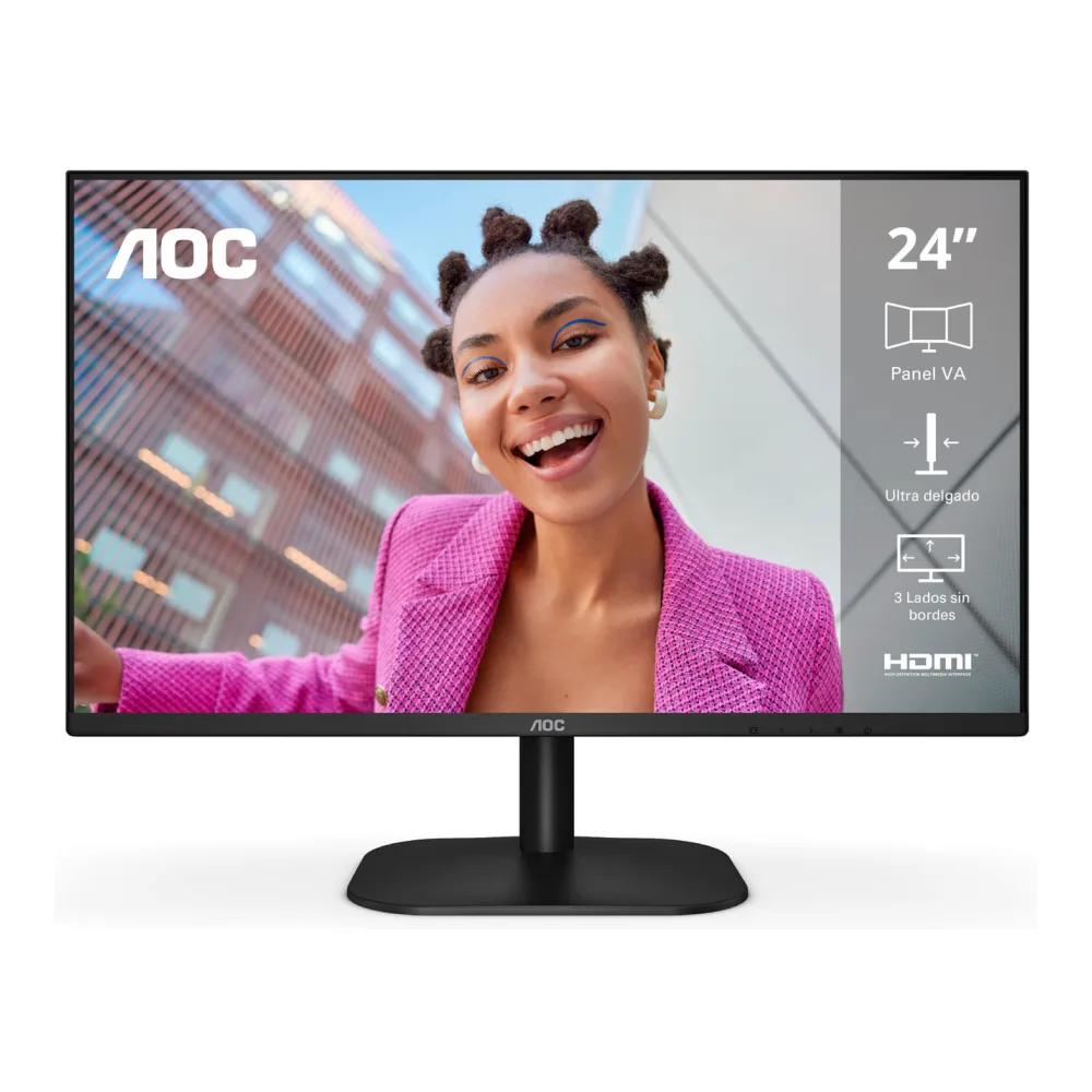 Aoc Monitor 23.8” Fhd 24B2XHM
