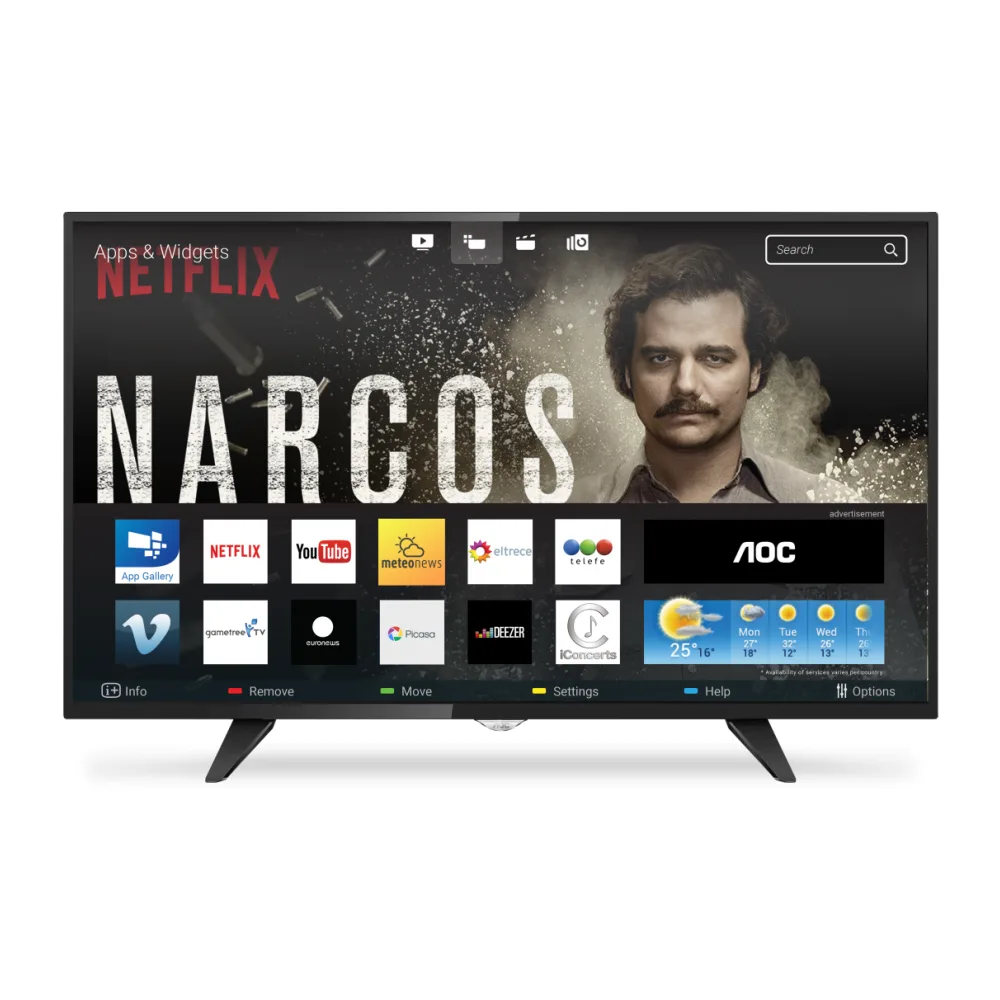 Aoc Televisor Led 43 Full Hd Smart Tv LE43S5970