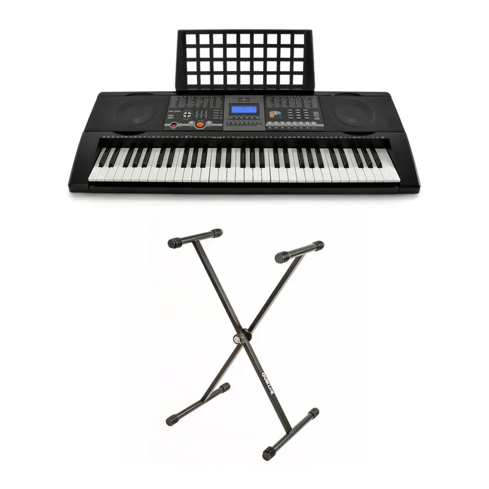 Ark Teclado 61 Teclas con Atril