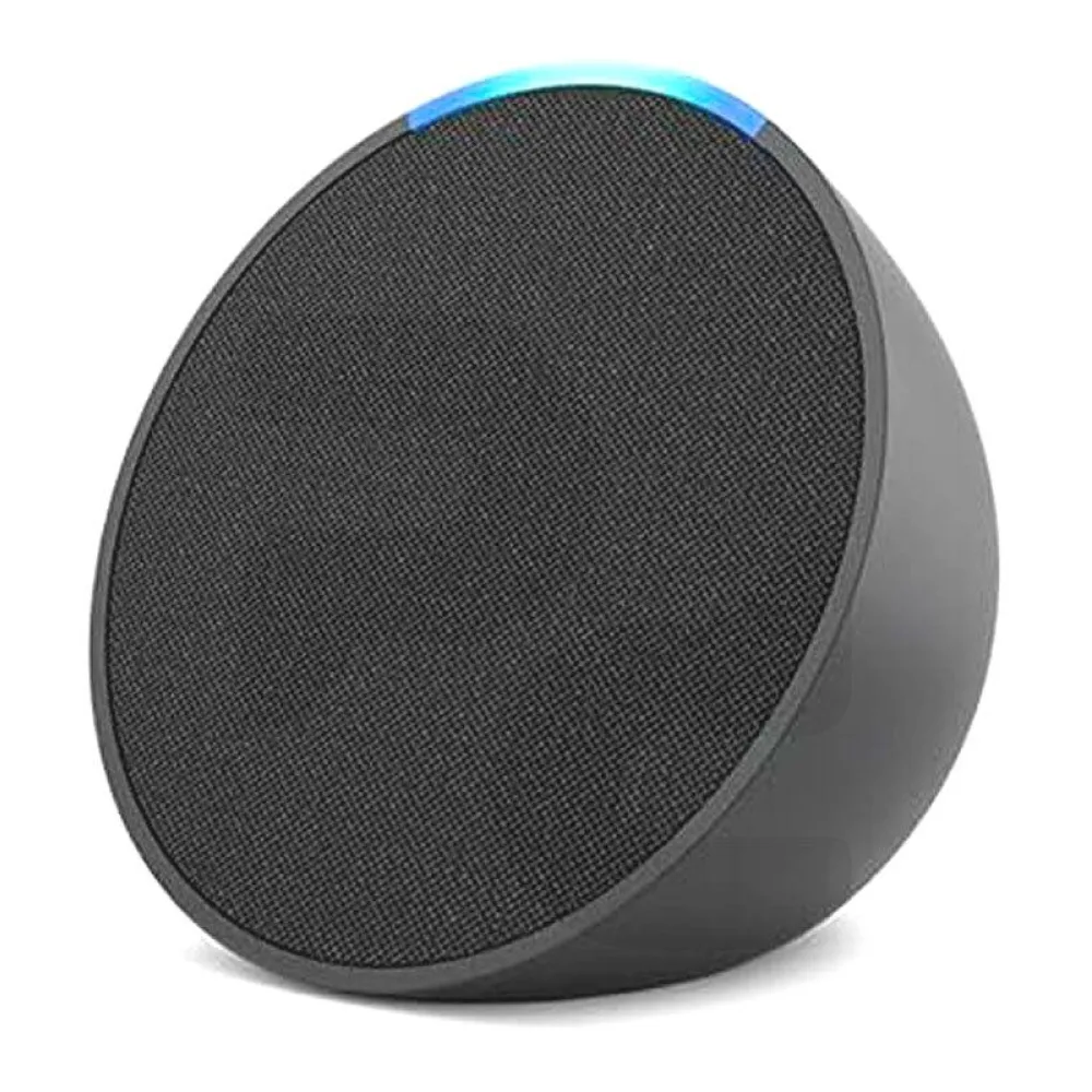 Asistente de Voz en Español Echo Pop Charcoal Amazon